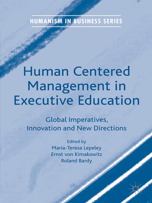 cover image of Human Centered Management in Executive Education